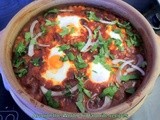 Spanish Baked Beans with Eggs