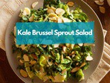 Kale Brussel Sprout Salad: a Fresh Fusion