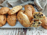 Biscotti all’arancia con gocce di cioccolato