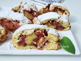 Biscotti arrotolati alle fragole