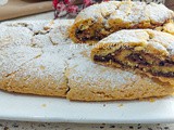 Biscottone di frolla alla nutella e mascarpone