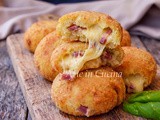 Bombe di patate con speck e provola