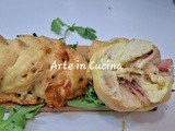 Brioche intrecciate speck e provola