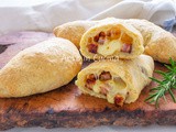 Calzoni con pancetta e provola: fritti o al forno
