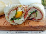 Cannoli di PANCARRè con bresaola e caprese