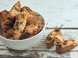 Cantucci pistacchio e cioccolato