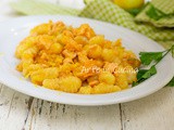 Cavatelli con zucchine e salmone