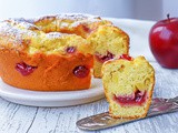 Ciambella nuvola mele e marmellata