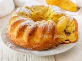 Ciambella pere e cioccolato allo yogurt