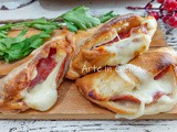 Conchiglie di pizza antipasto sfizioso