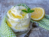 Crema fredda limone e cocco 5 minuti