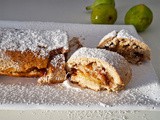 Crostata arrotolata ai fichi: rotolo di frolla veloce