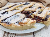 Crostata nutella e cioccolato morbida