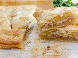 Crostata salata di patate crude e pancetta