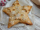 Crostata stella di natale alla nutella