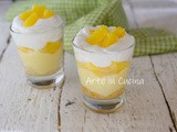 Dolce al cucchiaio ananas e crema pasticcera