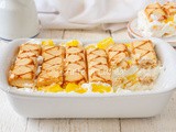 Dolce con sfogliatine all’ananas
