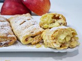 Fagottini mele crema e amaretti