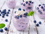 Frozen yogurt ai mirtilli