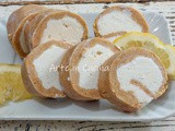Girelle fredde di biscotti al limone