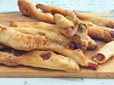 Grissini con pancetta croccanti e veloci