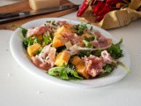 Insalata di prosciutto e melone