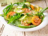 Insalata di zucchine e rucola