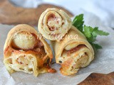 Involtini al prosciutto e formaggio