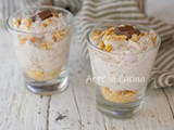 Mousse al croccantino con barrette kinder