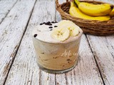 Mousse banana e CAFFÈ: come fare il dolce freddo con frutta congelata