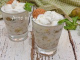 Mousse fichi e amaretti al cucchiaio