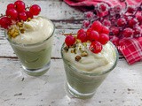 Mousse pistacchio e cioccolato bianco