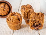 Muffin al caffè cuore di nutella