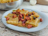 Paccheri con RAGù di polpo