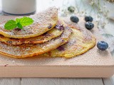 Pancake ai mirtilli colazione veloce