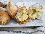 Panzerotti alla crema pasticcera