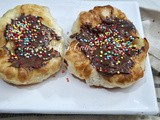 Pizzette di carnevale con Nutella