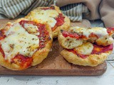 Pizzette in friggitrice ad aria senza lievitazione