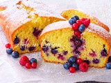 Plumcake ai frutti di bosco