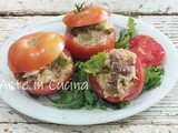 Pomodori ripieni di tonno e patate