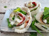 Rose di pane mozzarella e speck