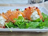 Rotolini salmone e ricotta