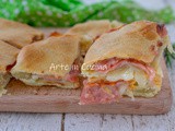 Rustichella con patate e mortadella veloce