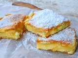 Scendiletto della nonna torta con mele e crema