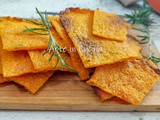 Schiacciata di zucca croccante al rosmarino