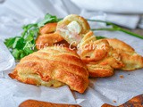 Sfogliatelle salate al prosciutto in 10 minuti