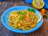 Spaghetti al limone e pangrattato