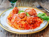 Spaghetti with meatballs con polpette Lilly e il vagabondo