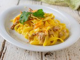 Tagliatelle al RAGù bianco risottate