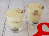 Tiramisù con wafer monoporzione